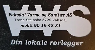 Vaksdal Varme og Sanitær AS - logo